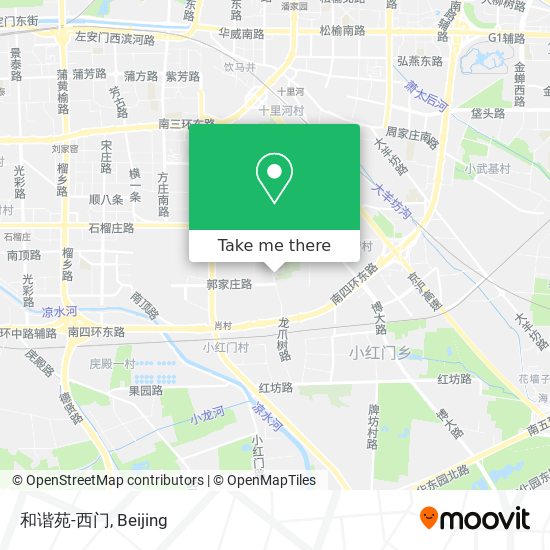 和谐苑-西门 map