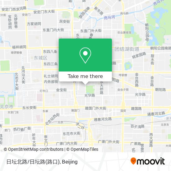 日坛北路/日坛路(路口) map