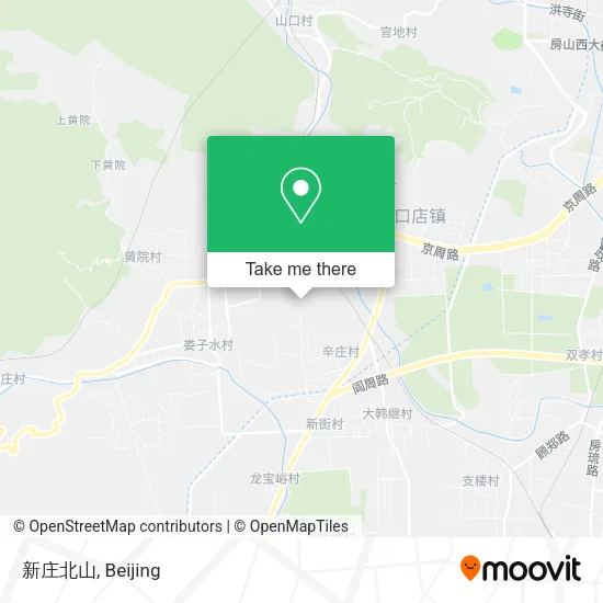 新庄北山 map