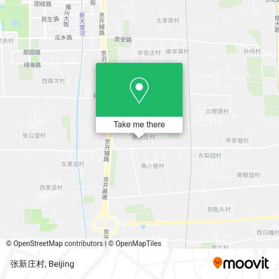 张新庄村 map