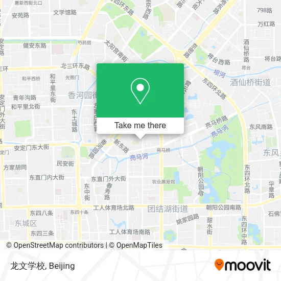 龙文学校 map