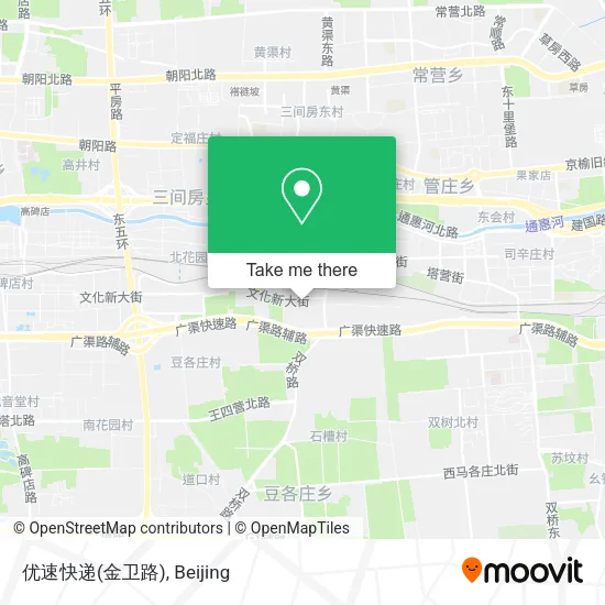 优速快递(金卫路) map