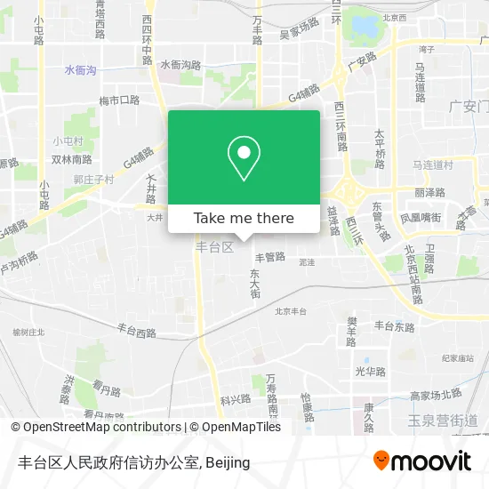 丰台区人民政府信访办公室 map