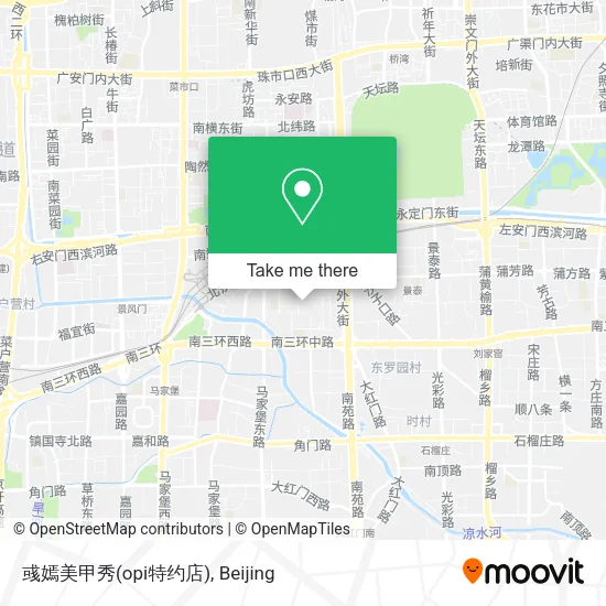 彧嫣美甲秀(opi特约店) map