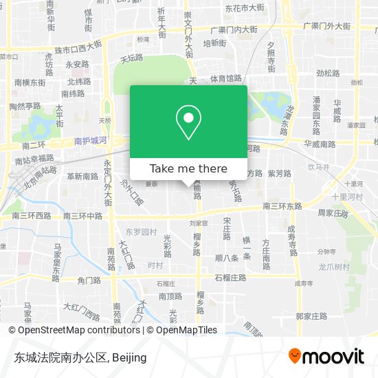 东城法院南办公区 map