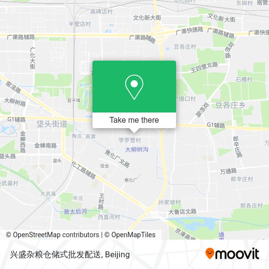兴盛杂粮仓储式批发配送 map