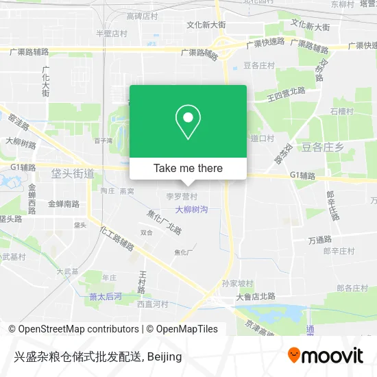 兴盛杂粮仓储式批发配送 map
