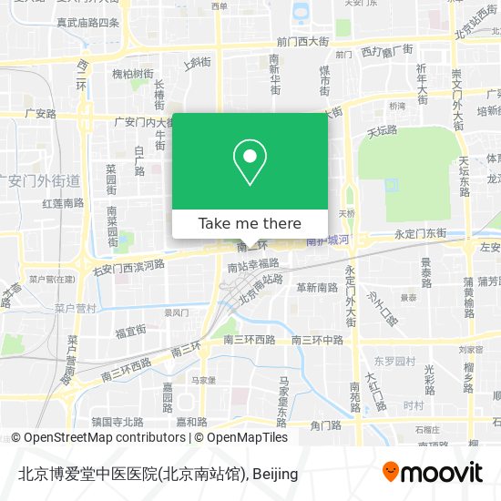 北京博爱堂中医医院(北京南站馆) map