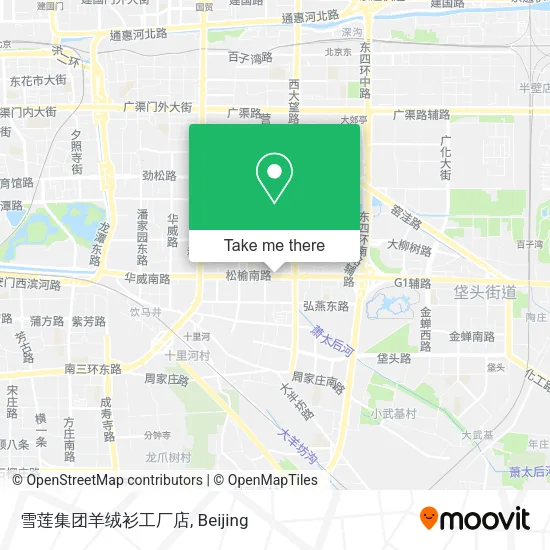 雪莲集团羊绒衫工厂店 map