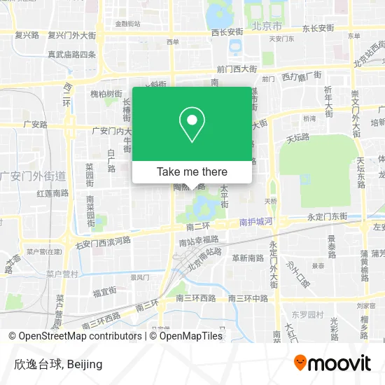 欣逸台球 map
