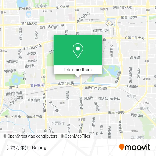京城万果汇 map