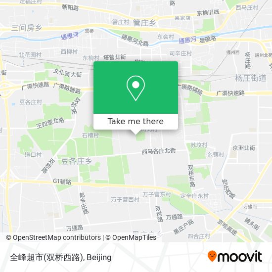 全峰超市(双桥西路) map