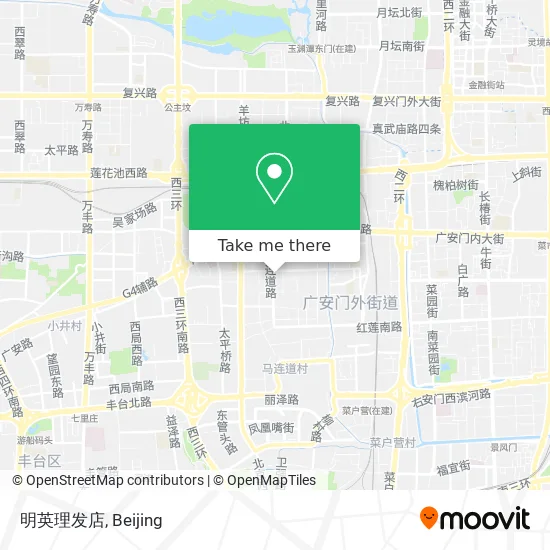 明英理发店 map