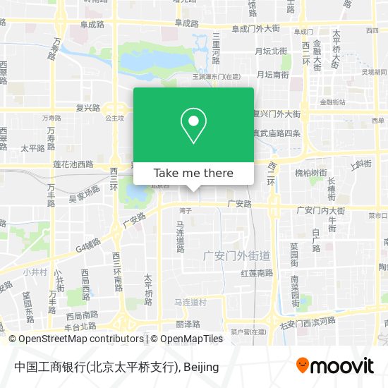 中国工商银行(北京太平桥支行) map