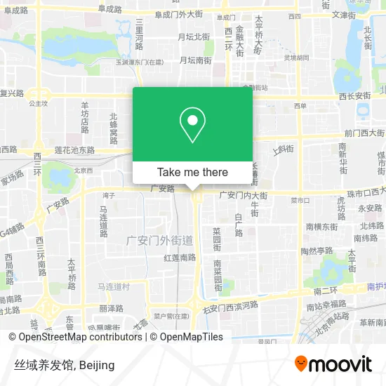 丝域养发馆 map