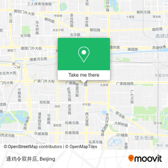 通鸡令双井店 map