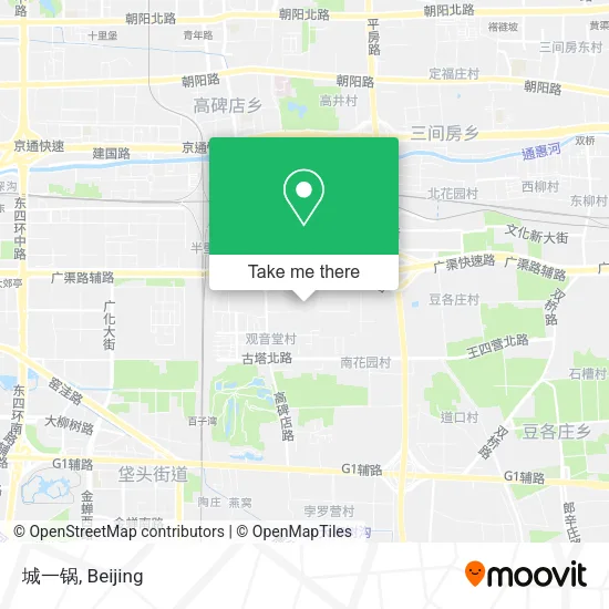 城一锅 map