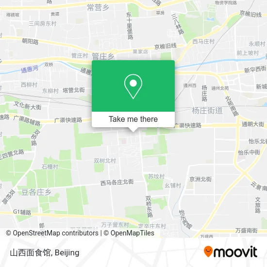 山西面食馆 map