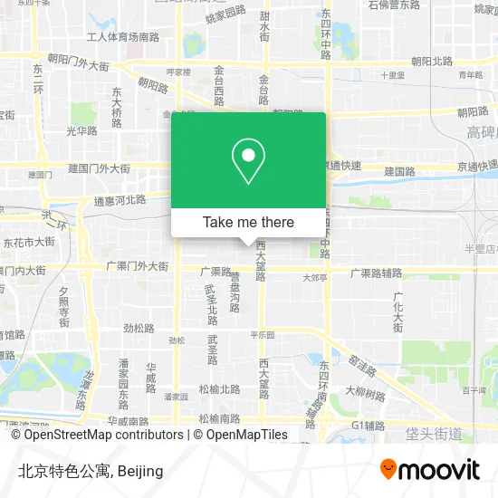 北京特色公寓 map