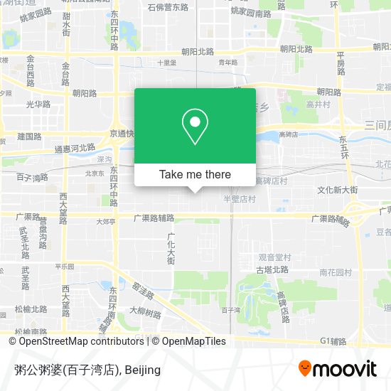 粥公粥婆(百子湾店) map