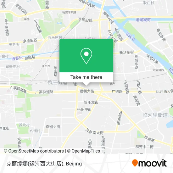克丽缇娜(运河西大街店) map