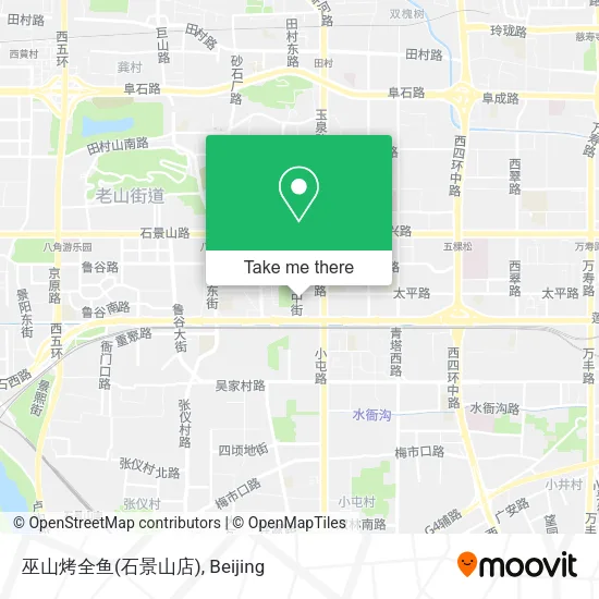 巫山烤全鱼(石景山店) map