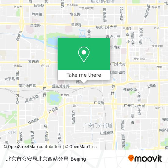 北京市公安局北京西站分局 map