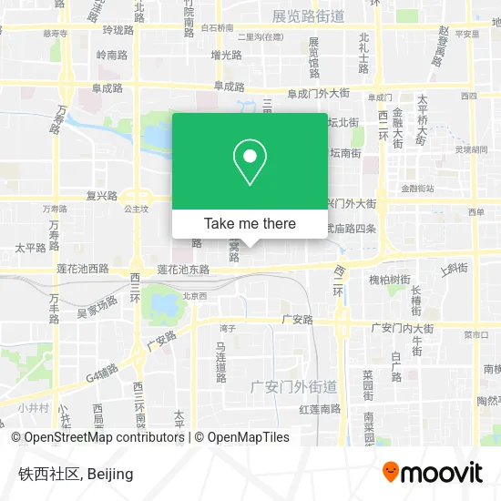 铁西社区 map