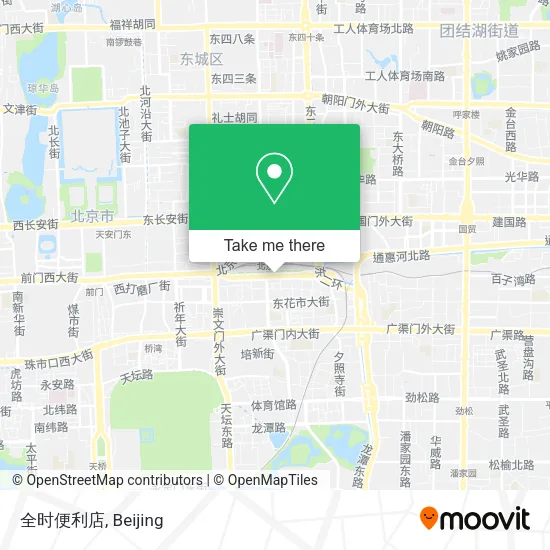 全时便利店 map