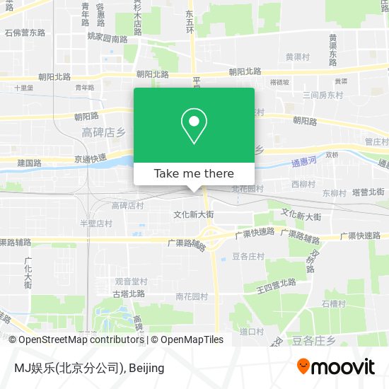 MJ娱乐(北京分公司) map