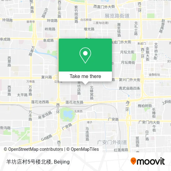 羊坊店村5号楼北楼 map