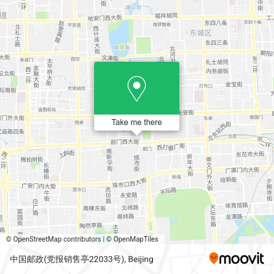 中国邮政(党报销售亭22033号) map