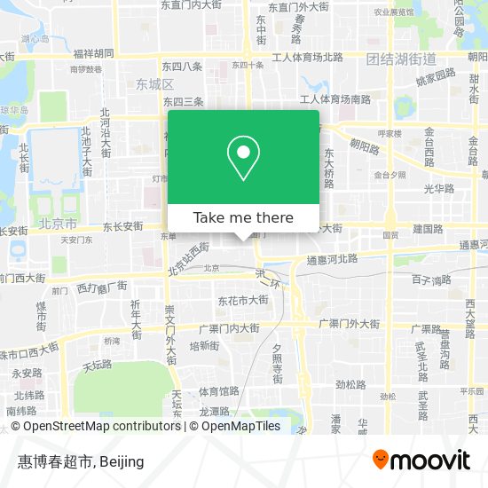 惠博春超市 map