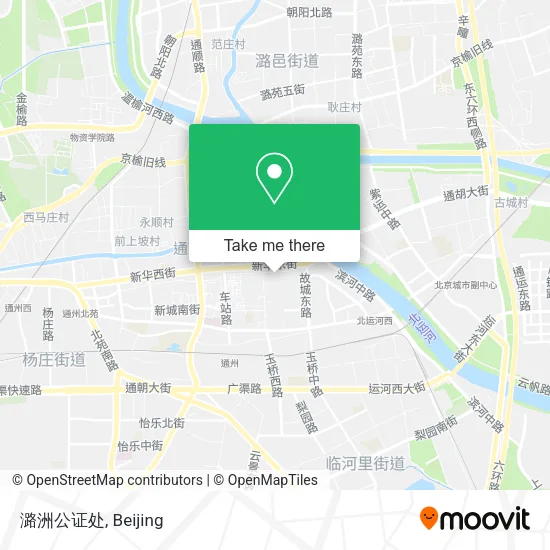 潞洲公证处 map