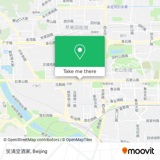 笑满堂酒家 map