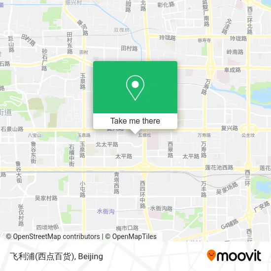 飞利浦(西点百货) map