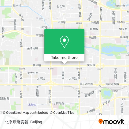 北京康馨宾馆 map