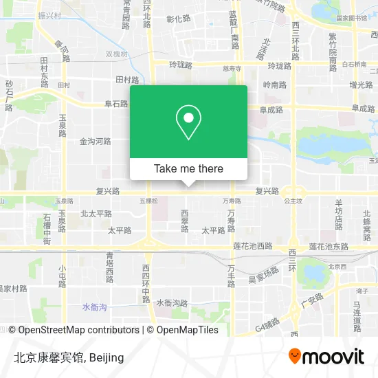 北京康馨宾馆 map