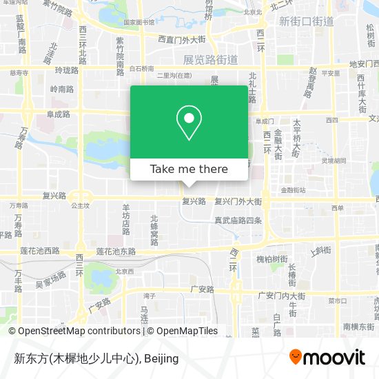 新东方(木樨地少儿中心) map