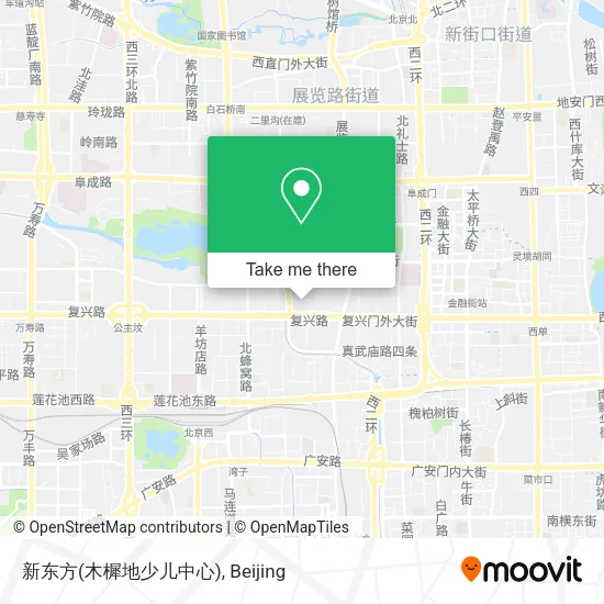 新东方(木樨地少儿中心) map