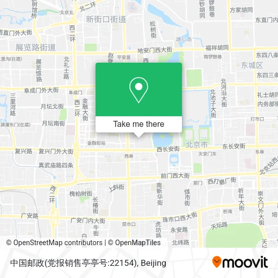 中国邮政(党报销售亭亭号:22154) map