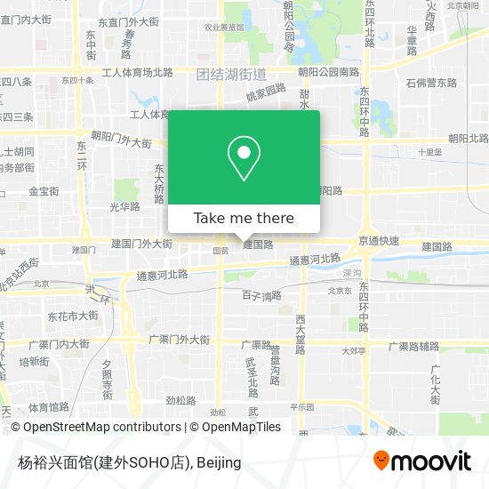 杨裕兴面馆(建外SOHO店) map