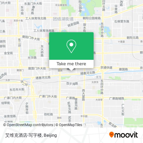 艾维克酒店-写字楼 map