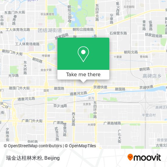 瑞金达桂林米粉 map