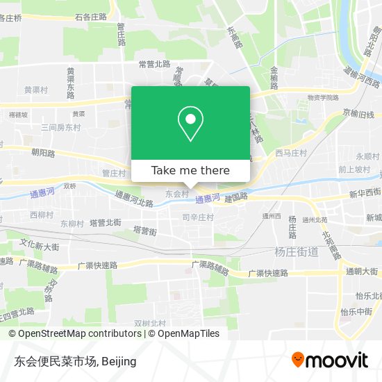 东会便民菜市场 map