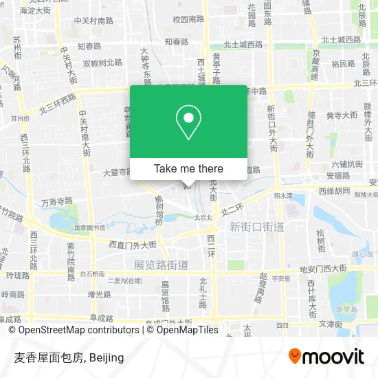 麦香屋面包房 map