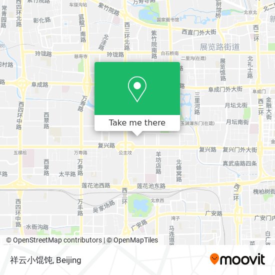 祥云小馄饨 map
