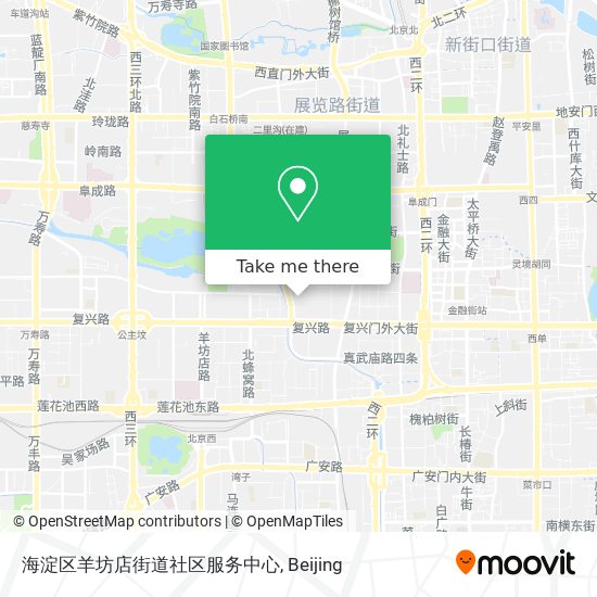 海淀区羊坊店街道社区服务中心 map