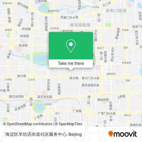 海淀区羊坊店街道社区服务中心 map