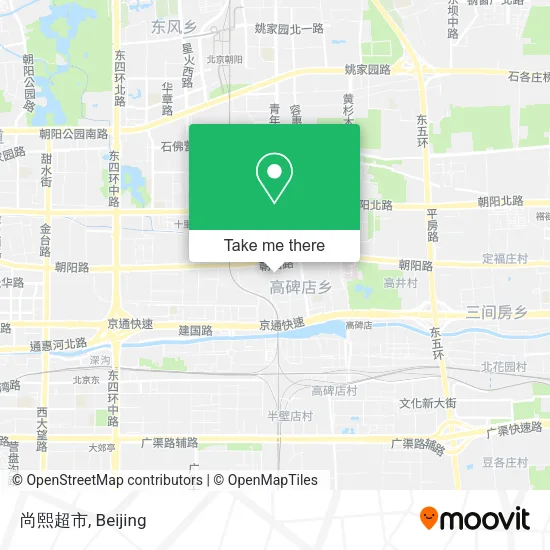 尚熙超市 map